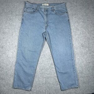 Levis 550 Denim Jeans Men's Size 40x30 (40x29) Blue Relaxed Fit Wide Baggy